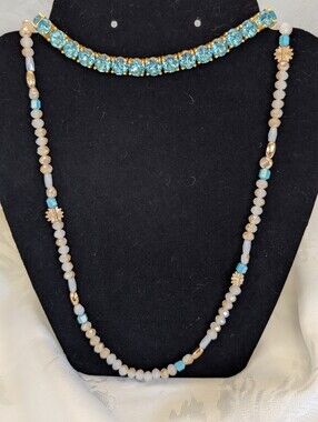 Park Lane 40 carat Necklace, Bracelet or Both! Long/short. With pendant. Without